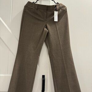 Express Slack Pants, Editor's pant, size 6, short, Tan New with tags